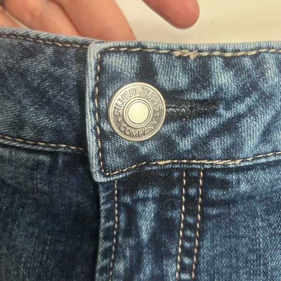 Silver Jeans Dark Blue Denim Shorts - Picture 3 of 7